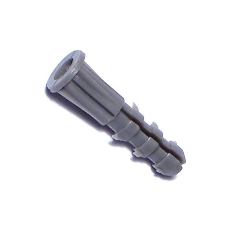 Hard-to-Find Fastener 014973304577 Ribbed Plastic Anchors, 6-8 x 7/8, Piece-100