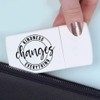 'Kindness Changes Everything Motivational Text' Pill Box with Tablet Splitter
