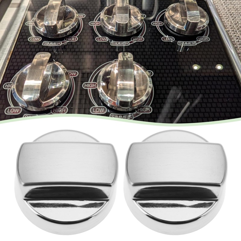 ECSiNG 2pcs Stove Knobs Replacement Part 811195 805328 Compatible with