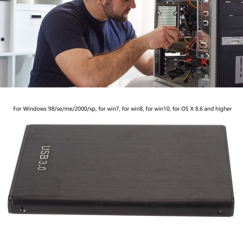 2. 5in HDD External Case 5Gpbs Intelligent Hibernation Multisystem Compatibility