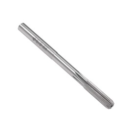 sourcing map Tension Reamer HSS Cobalt M35 Reamer D4 6 Straight Flute Round End Mill 6.5 mm