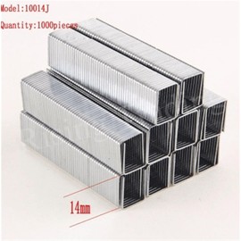 XiBany 4-14mm Narrow Crown Nails 1.2mm Thick Nail High Hardness Door Nails 4/25inch To 9/16inch for 3 In 1 Heavy Duty Staple Gun