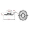 TOTO Parts EKA24048 Easy Poi Hair Catcher Around Drain Components