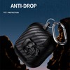 Fofvccv for AirPods 4 Case Cover with Lock & Keychain