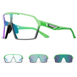 Photochromic Cycling Glasses Men Women Clear Mountain Bike Sunglasses Sports Baseball Riding MTB UV400 Protection - S327