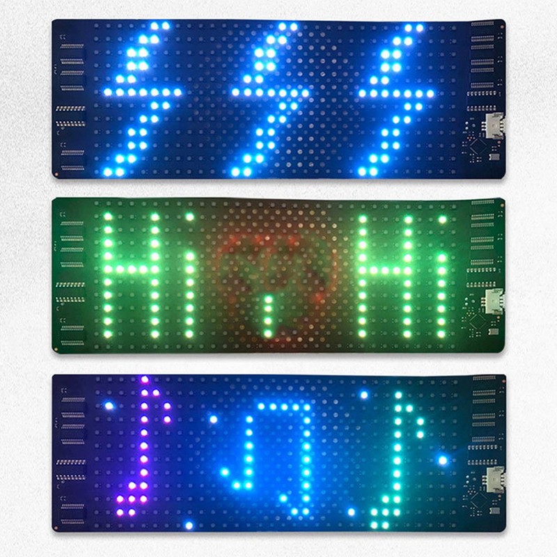 Flexible LED Display with APP Control, HD Full Color Programmable