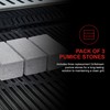 Grillstream Barbecue Cleaning Stone Replacement, Natural Pumice, Easy-Attach for Deep