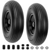 4.00-6 Flat-Free Solid Tire and Wheel 13" Wheelbarrow Tire by