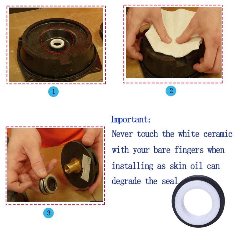 PS-201 Seal Pump 3/4" Shaft Seal Assembly for Hayward Max-Flo