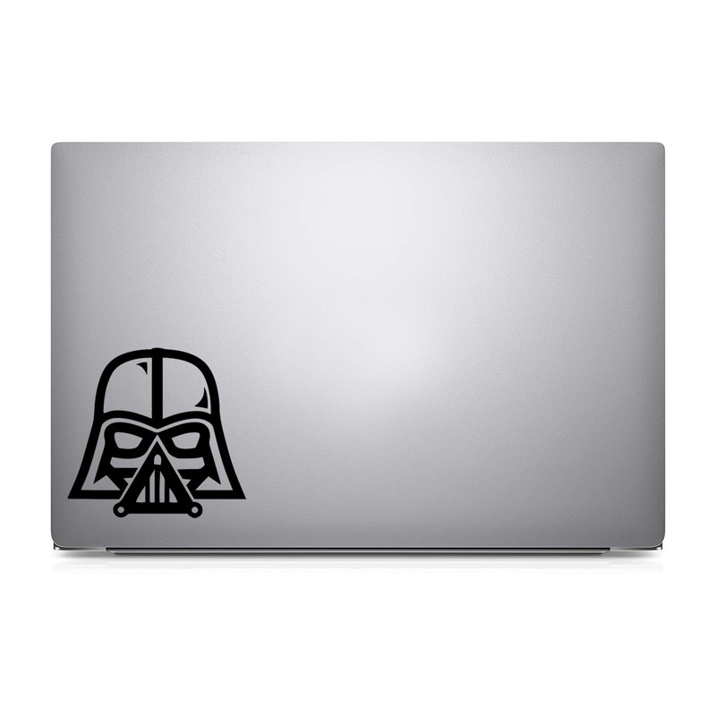 Bargain Max Decals Vader Helmet Decal Notebook Car Laptop 5.5"