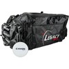Legacy Discs Alliance Disc Golf Black Duffle Bag with Water Bottle Holder
