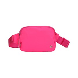 Kolt Everywhere Belt Bag 2L Large, Fanny Pack Purse for Women and Men (Magenta Pink)