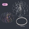 Huotflame - Set di 2 anelli di flusso 3D Magic
