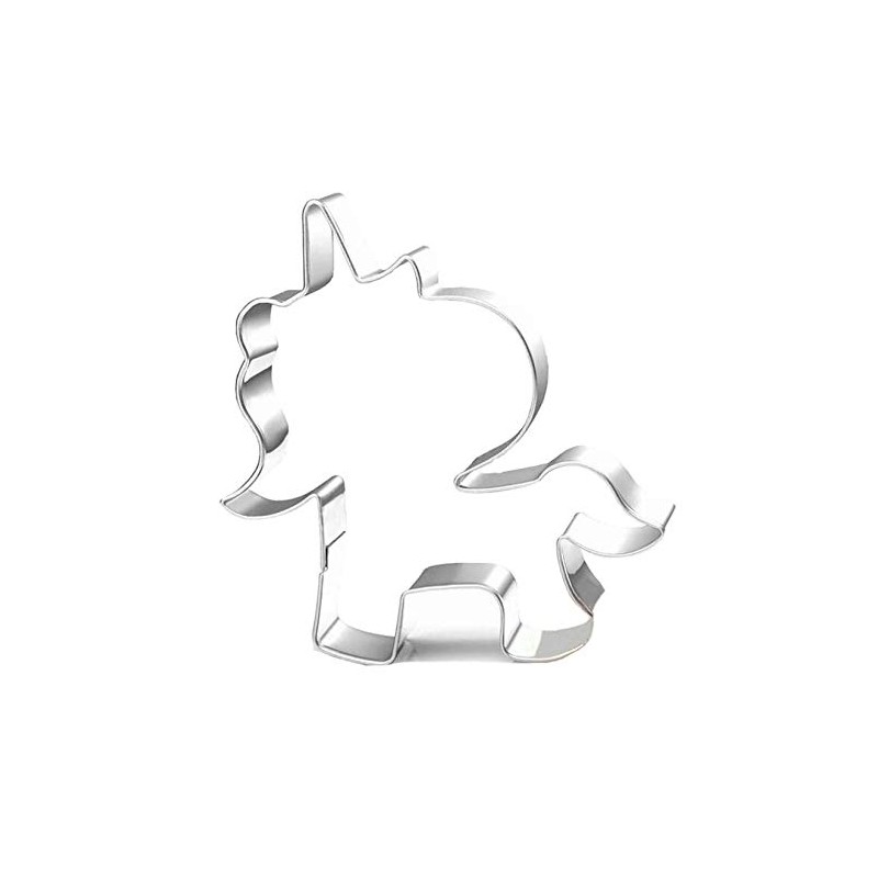 WDYJMALL Unicorn Horse Looks Back Cookie Cutter
