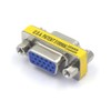 VCE VGA Female to Female Adapter, SVGA Coupler HD15 Mini