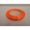 1 Roll x 6mm Satin Ribbon neon Bright Orange Minimum