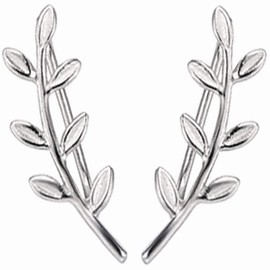 Climbers Climbers Earrings 925 Sterling Silver Branch