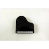 Music Themed Piano Shape Memo Clip with Pen Holder and