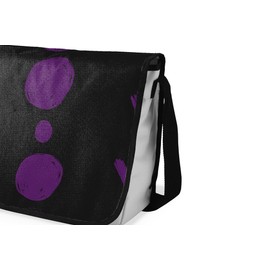 Le Jardin du Lin Digital Bedruckte Messenger Schultaschen mit Schwarzem Riemen für Mädchen und Jungen, Zurück zur Schule, Kuriertaschen für Schüler, Umhängetaschen, Größe: 29x36 Cm