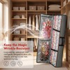 Wrapping Paper Storage Bag, Waterproof Dustproof Gift Wrap Organiser with