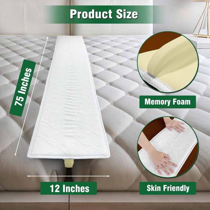 LVYSHOW Bed Bridge Twin Size to King Size, Twin to