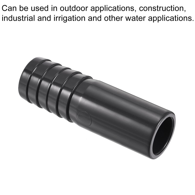 sourcing map PVC Pipe Fitting 25mm Barbed x 25mm OD