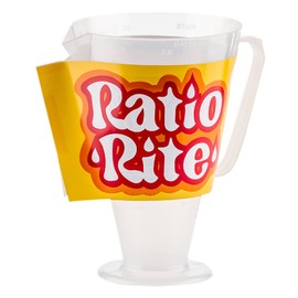 Twisted Choppers Ratio Rite Measuring Cup With Lid
