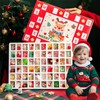 LNV Christmas Advent Calendar, 60PCS Calendar Countdown Blind Box, 24