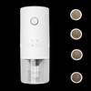Electric Pepper Grinder Adjustable Coarseness USB Rechargeable Automatic Spice Mill