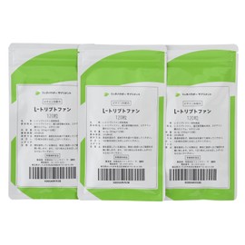 L-Tryptophan Supplement Produced in Japan (360 Tablets, 3 Month Supply)
