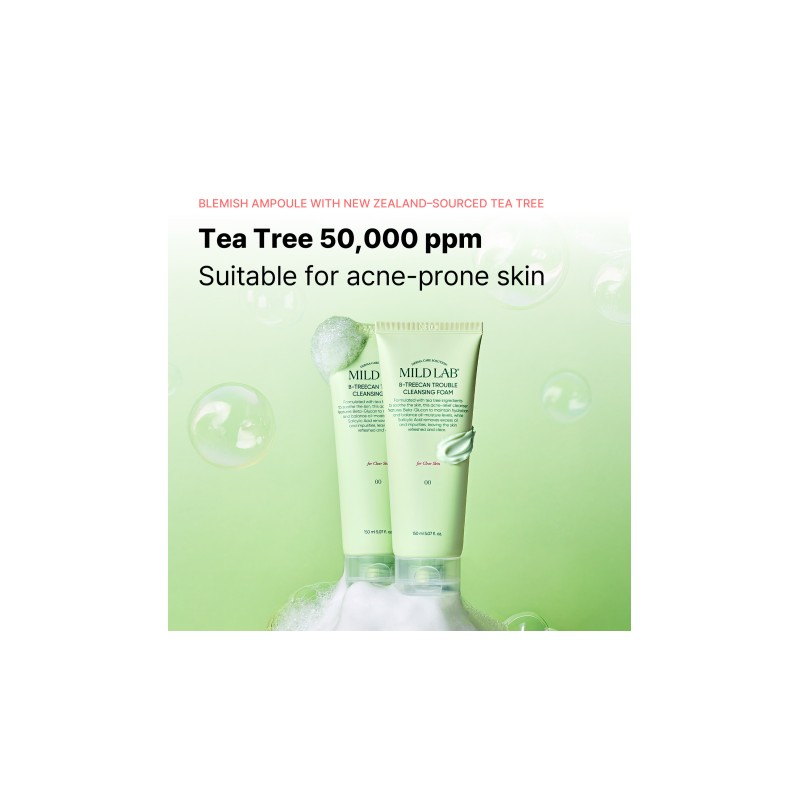 MILDLAB [MILDLAB]Beta-Treecan Trouble Cleansing Foam 150ml