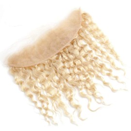 613 Honey Blonde Deep Wave Human Hair 13x4 Lace Frontal