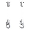 Singertop Drop Prevention Wire, Picture Rail, Hanging Wire, Adjustable Stainless