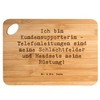 Mr. & Mrs. Panda Bambus - Schneidebrett Spruch Kundensupporterin Heldin