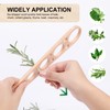 All in One Wooden Herb Stripper Wood Leaf Remover Herb