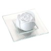 Primavera Life Scented Stone Rose Petal with Glass Plate (2