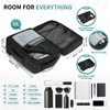 SUIKIHUM Lay Flat Carry on Travel Backpack, 30L Airline Approved,