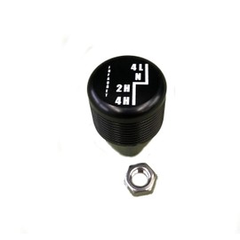 JB Custom Fabrication Transfer Case Shifter, Black Fits NP205 Dodge (3/8-24)