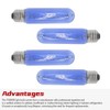7006999 Blue Refrigerator Light Bulbs Fit for Sub Zero Fridge