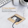 Floor Electrical Outlet Multifunctional Stainless Steel Recessed Concealed Pop Up