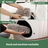 Eyliden Dual-Sided Flip Dust Mop - Microfiber Scrubbing & Chenille