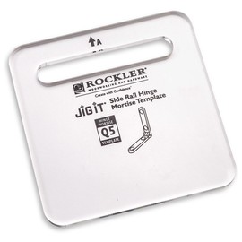 Q5 Side Rail Hinge Mortise Template