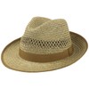 Lipodo Classic Straw Bogard Hat Women/Men - Sun Hat Made