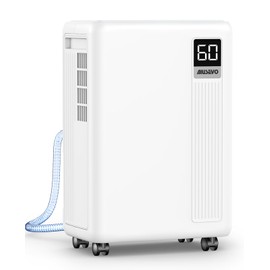 Aiusevo Aiusevo 30 Pint Dehumidifier for Basement, 2000 Sq. Ft Dehumidifiers for Home with Drain Hose, 3 Modes, Smart Humidity Control, 24H Timer, 0.52 Gal Water Tank, for Bedroom, Bathroom, RV
