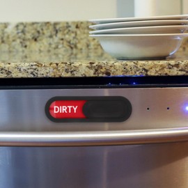 BESTonZON Dishwasher Magnet Clean Dirty Sign Dirty Clean Dishwasher Magnet Classic Clean Dirty Magnet Kitchen Sign Magnets for Dishwasher Fridge Laundry