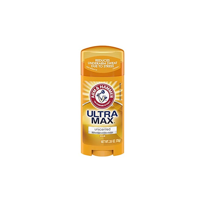 ARM & HAMMER ULTRAMAX Anti-Perspirant Deodorant Invisible Solid Unscented 2.60