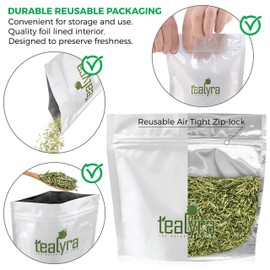 Tealyra - Premium Kukicha Twig Kabuse - Japanese Green tea - Loose Leaf Tea - Mild Slightly Nutty Flavour - High Level of Antioxidants - Caffeine Level Low - 200g