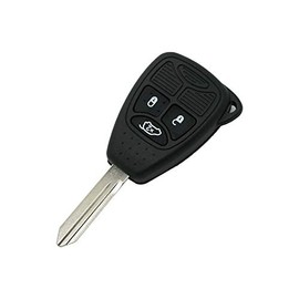 BROVACS Replacement Key Shell Compatible with CHRYSLER DODGE JEEP 3 Button Keyless Entry Remote Key Case Fob PG752C