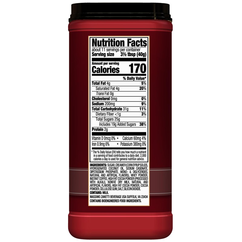 Hills Bros. Cappuccino Mix – Rich, Frothy Coffeehouse-Tasting Instant Drink