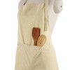 ZOMI 100% Cotton Adjustable Kitchen Apron Cloth | Eco-Friendly, Stylish